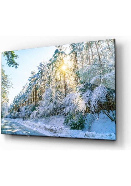 Doğa Manzara Cam Tablo 4mm Dayanıklı Temperli Cam
