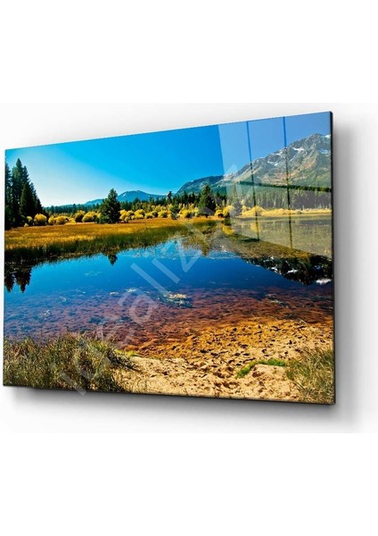 Doğa Manzara Cam Tablo 4mm Dayanıklı Temperli Cam