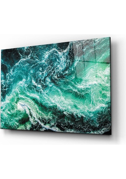 Soyut Cam Tablo 4mm Dayanıklı Temperli Cam