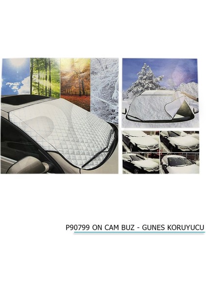 Ön Cam Buz - Güneş Koruyucu