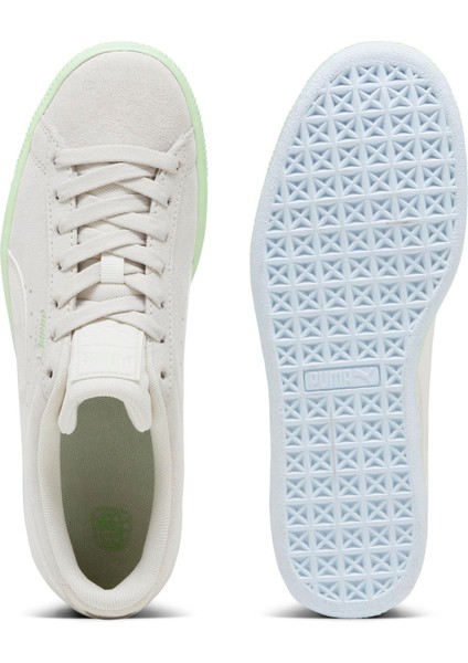 Kadın Warm White-Spring Fern Puma Suede Classic Beach Days Wns Kırık Beyaz Kadın Günlük Spor Ayakkabı fiyatları