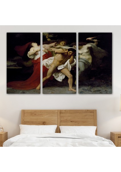 Orestes'in Pişmanlığı Veya Öfkelilerin Peşinde - William-Adolphe BOUGUEREAU-6555