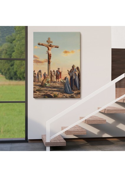 Çarmıha Gerilmiş Isa Mesih Duvar Tablosu, Jesus CHRIST-6347 fırsatları
