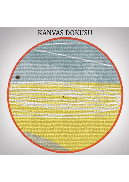 Soyut Renkli Sürreal Şekiller Dekoratif Duvar Tablosu Üçlü SET-EJ-109