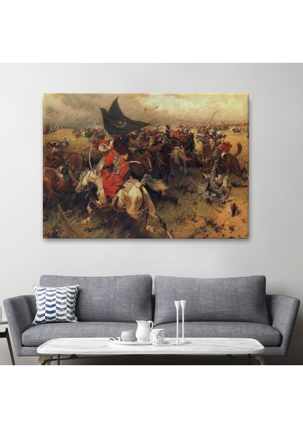 Haçova Meydan Şavaşı TABLOSU-6556 fiyatları