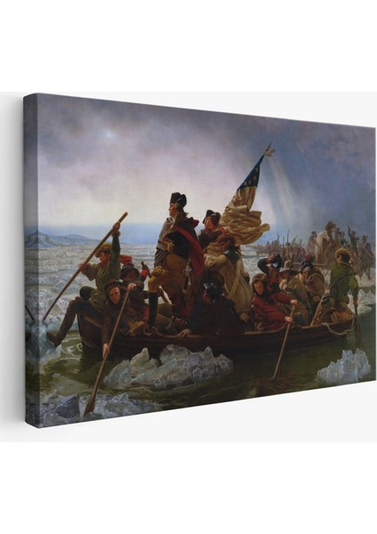 Washington Delaware'i Geçiyor Tablosu - Washington Crossing The Delaware -6543