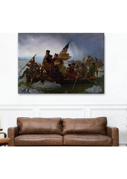 Washington Delaware'i Geçiyor Tablosu - Washington Crossing The Delaware -6543