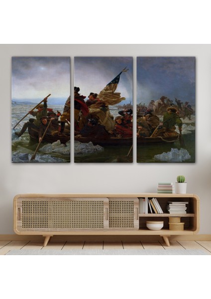 Washington Delaware'i Geçiyor Tablosu - Washington Crossing The Delaware -6543