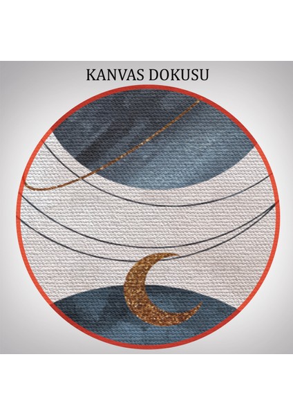 Duvar Tablo Seti 3 Parça Suluboya Soyut Sanat Koleksiyonu Dekoratif Tablo-Ab-2