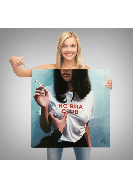 No Bra Club, Sütyensizler Külübü Kanvas TABLO-5102 modelleri