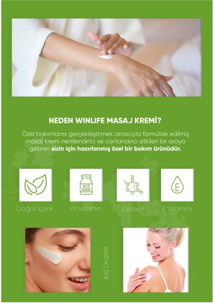 Masaj Krem modelleri