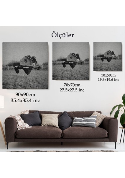 Şabat Ayini Cadı Kadın Kanvas TABLO-5874