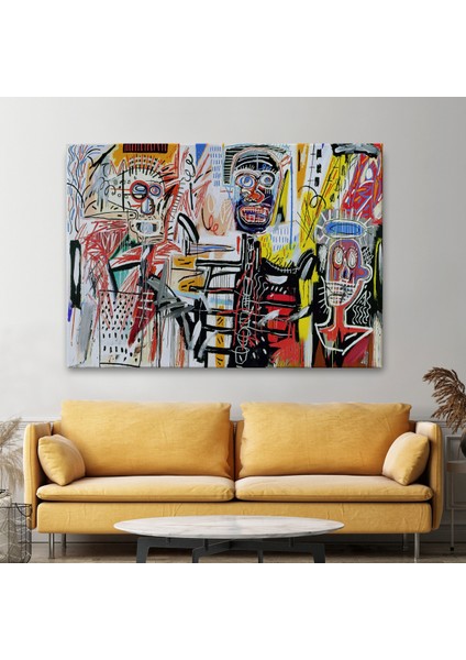 Jean Michel Basquiat'in Untitled Kanvas TABLO-5056