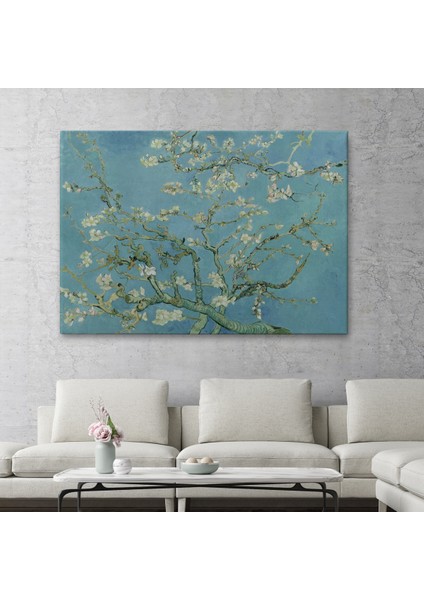 Vincent Van Gogh-Blossoming Badem Ağacı Eseri / Blossoming Almond Tree (1890)-5164