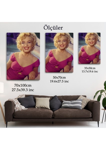 Marilyn Monroe Dekoratif Duvar TABLOSU-6150