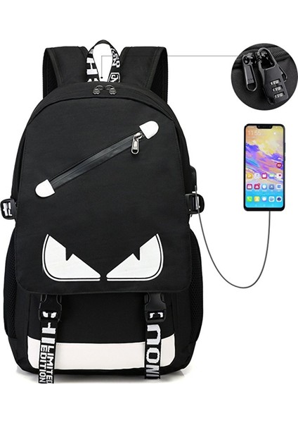 Kitvtopc USB Şarj Portlu Sırt Çantası (Yurt Dışından) fırsatları