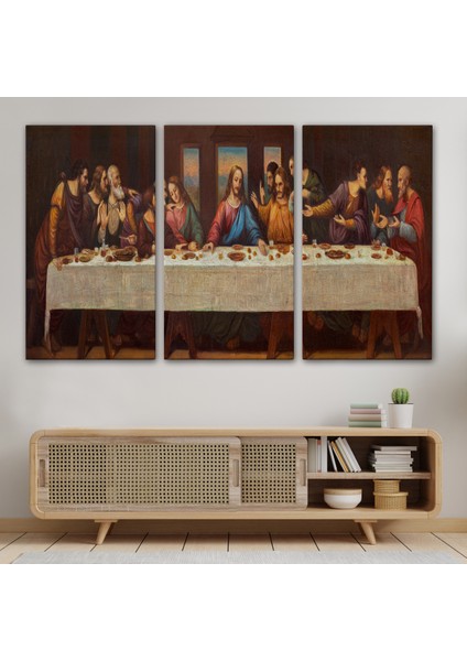 Da Vinci'nin Son Akşam Yemeği Kanvas TABLO-5183 modelleri
