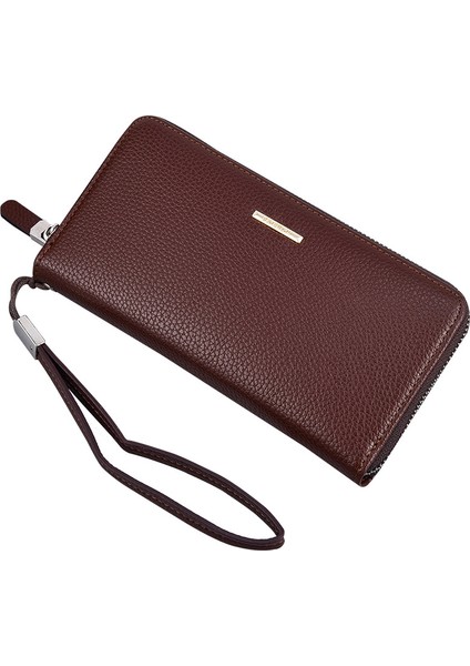 Erkek Uzun Cüzdan Cüzdan Iş Rahat Çok Fonksiyonlu Erkek Çanta (Yurt Dışından)