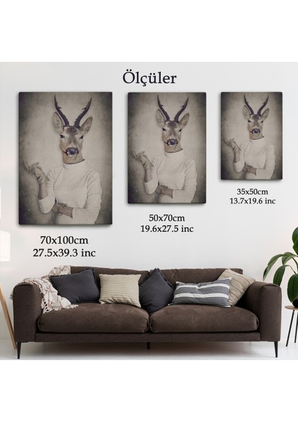 Ceylan Kafalı Insan Kanvas TABLO-4983 indirimleri
