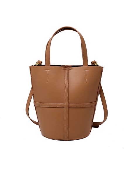 Modaya Uygun Taşınabilir Kova Çantası, Çok Yönlü Çapraz Çanta (Yurt Dışından)