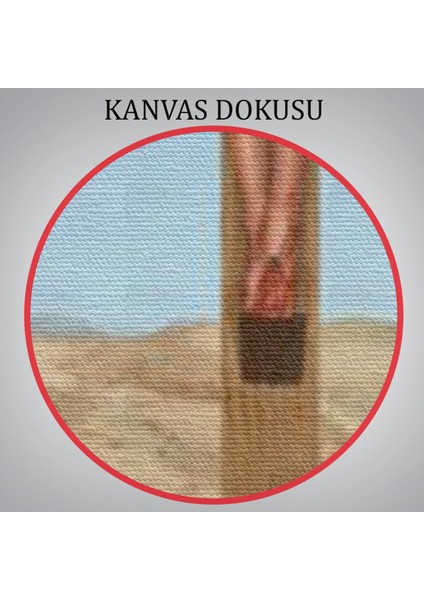 Isa'nın Çarmıha Gerilmesi Kanvas TABLO-5236