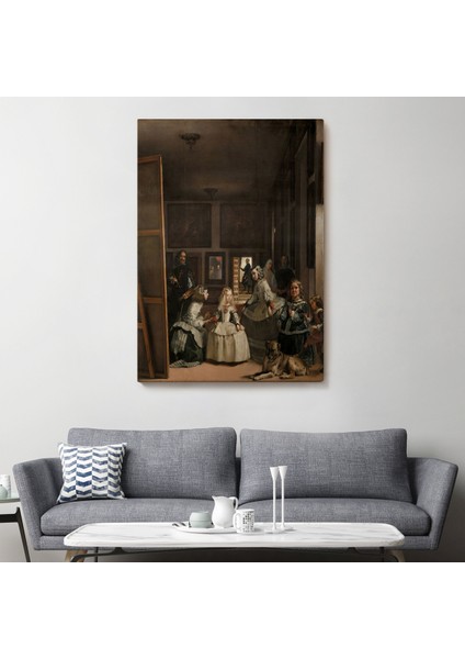 Las Meninas-Diego Velázquez Klasik Sanat Kanvas TABLO-5243 fiyatları