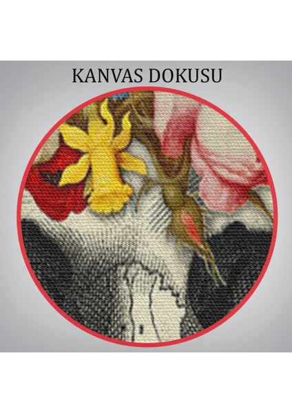 Çiçekli Kafatası Madame Memento Kanvas Tablo, Kafatası Ölülerin Günü Kanvas TABLO-5321