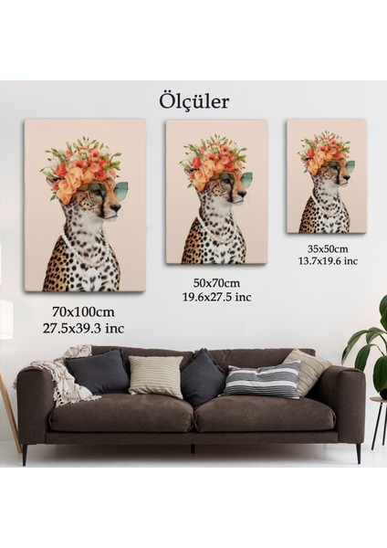 Kokoş Çıta, Çiçek Taçlı Sosyetik Çita Tablosu -6049