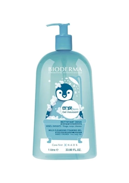 Abcderm Foaming Cleansing Gel 1 lt