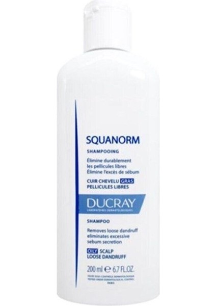 Squanorm Oily Dandruff Shampoo Kepek Karşıtı Şampuan 200 ml