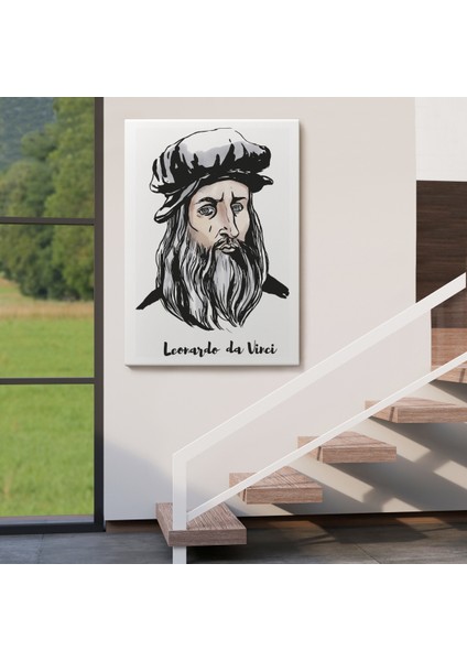 Leonardo Da Vinci Dekoratif Kanvas TABLO-5918