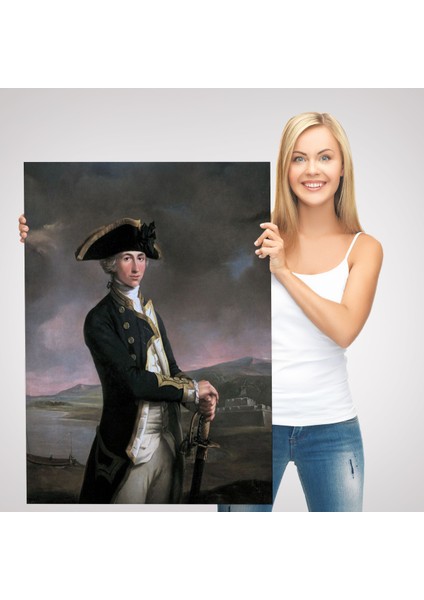 Ingiliz Amiral Horatio Nelson Dekoratif Duvar TABLOSU-6227