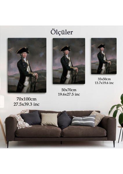 Ingiliz Amiral Horatio Nelson Dekoratif Duvar TABLOSU-6227