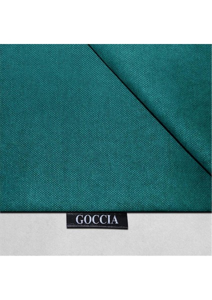 4'lü Kadife Dokulu Kırlent Kılıfı Petrol