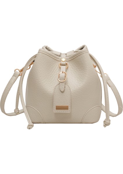 Şık ve Çok Yönlü Omuz Crossbody Çanta Kore Tarzı Kova Çanta (Yurt Dışından)