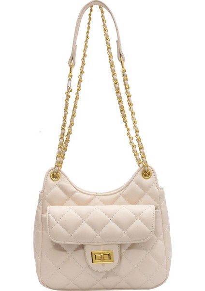 Trendy Elmas Zincir Çanta Niş Çok Yönlü Omuz Çapraz Askılı Çanta (Yurt Dışından)