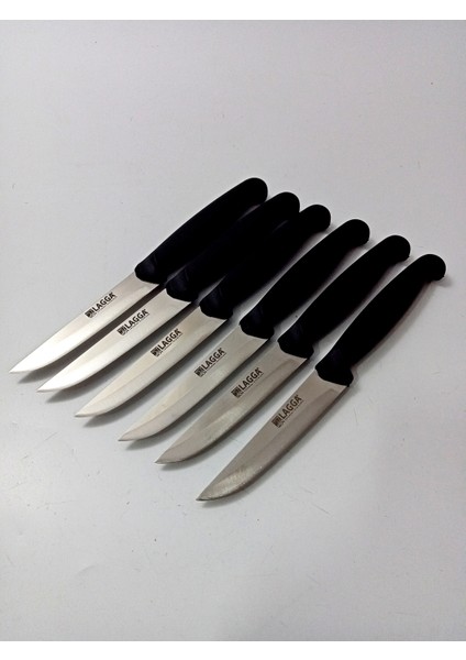 6 Parça El Yapımı Kişiselleştirilebilir Meyve Bıçak Seti ( Renk Çeşitli ) Uzunluk 19 cm fiyatları