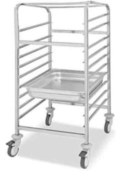 Emp.ba.2.gn-9 Gn Küvet Taşıma Arabası Alçak Tekli 1/1 Gn