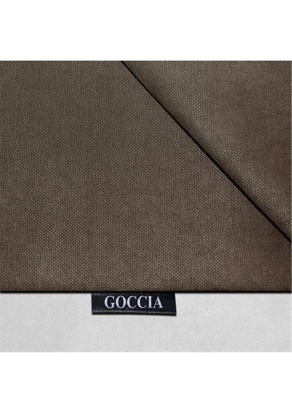 4'lü Kadife Dokulu Kırlent Kılıfı Açık Kahve