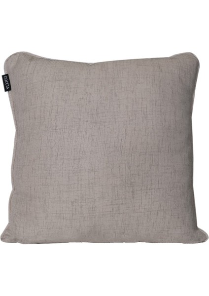 4'lü Özel Tasarım Fitilli Kırlent Kılıfı Bej fırsatları