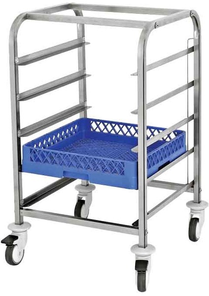 Emp.baka.2.5 Basket Taşıma Arabası Alçak 56X53X90 cm 5 Basket Kapasiteli