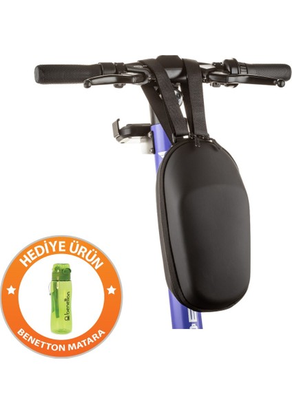 Scooter Çantası Elektrikli Scooter Ön Asma Gidon Çanta Xiaomi Mijia M365 /pro Segway-Benetton Matara Hediyeli (Yurt Dışından)