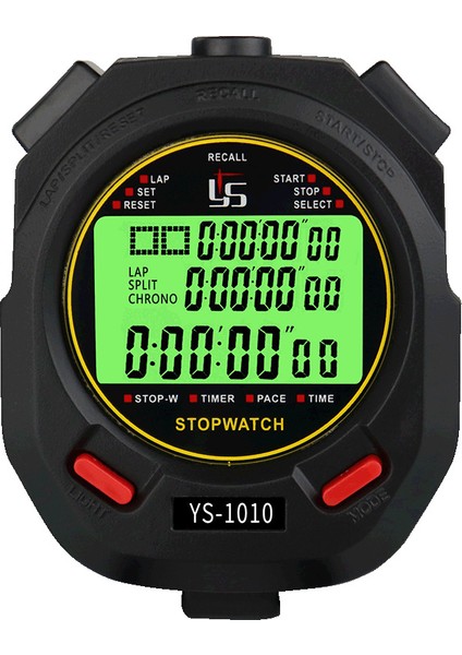 Yisheng Elektronik Işıklı Kronometre (Yurt Dışından)