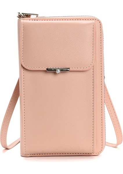 Crossbody Küçük Çanta Saklama Çantası Moda Büyük Kapasiteli Omuz Bozuk Para Cüzdanı (Yurt Dışından)