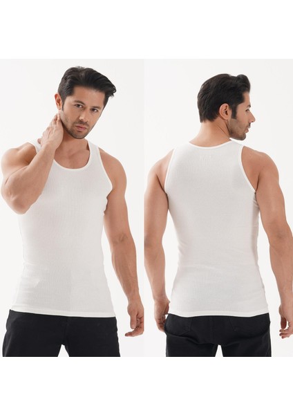 Erkek Çocuk Beyaz Slim Fit Atlet 3'lü indirimleri