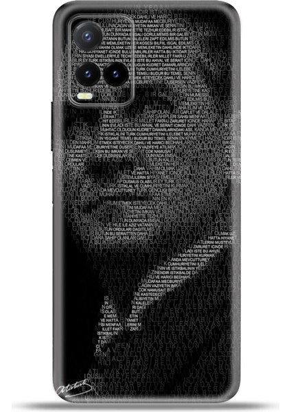 Vivo Y32 Kılıf Esnek Silikon Kamera Koruma 4K Desenli Özel Tasarım - Gençliğe Hitabe