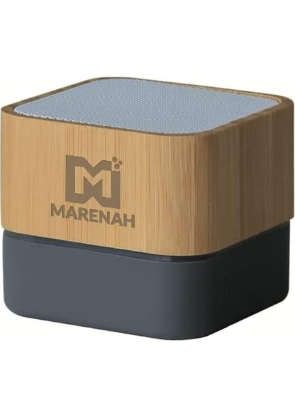 Bambu Hoparlör - Taşınabilir Bluetooth Hoparlör, Kahverengi (Yurt Dışından)