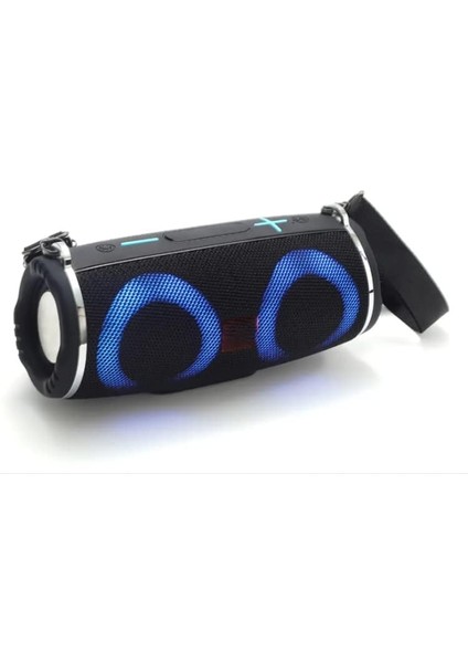 T&g Bluetooth Hoparlörler – Gelişmiş Hoparlörler Rgb Işıklı Bluetooth Kablosuz - Omuz Askılı Suya Dayanıklı Bluetooth Hoparlör – USB Oynatma Işlevli Şarj Edilebilir Hoparlör – 9 In (Yurt Dışından)