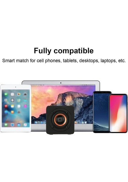 Kablosuz Bluetooth Hoparlör, Net Ses Kalitesi Dış Mekan Için Şık Taşınabilir Eski Bluetooth Hoparlör(Siyah (Dışa Aktarma Sürümü)) (Yurt Dışından)