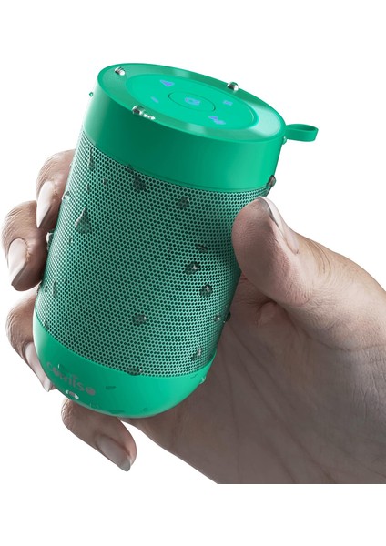 Taşınabilir Bluetooth Hoparlör, Suya Dayanıklı Küçük Kablosuz Duş Hoparlörü Ipx5, 360 Hd Yüksek Ses, Stereo Eşleştirme, 12H Çalma Süresi, Mini Cep Boyu Dahili Mikrofon Desteği Açık (Yurt Dışından)